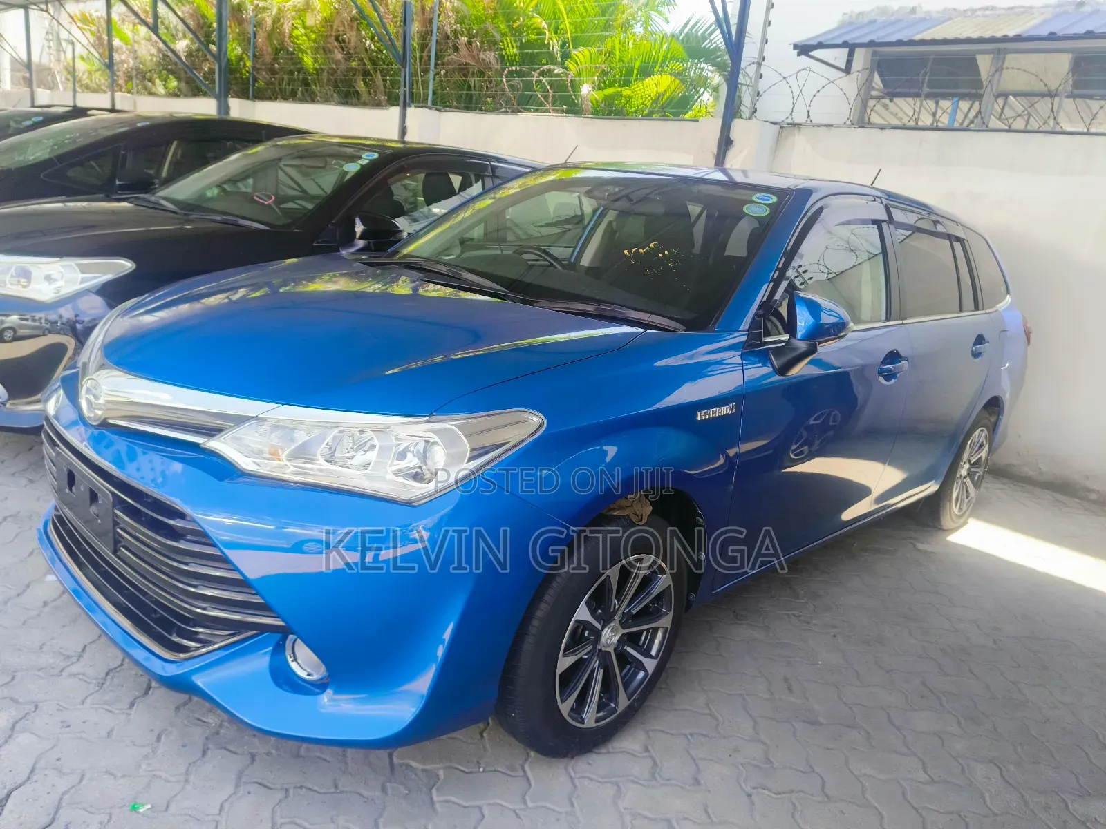Toyota Corolla Fielder 2017 Blue