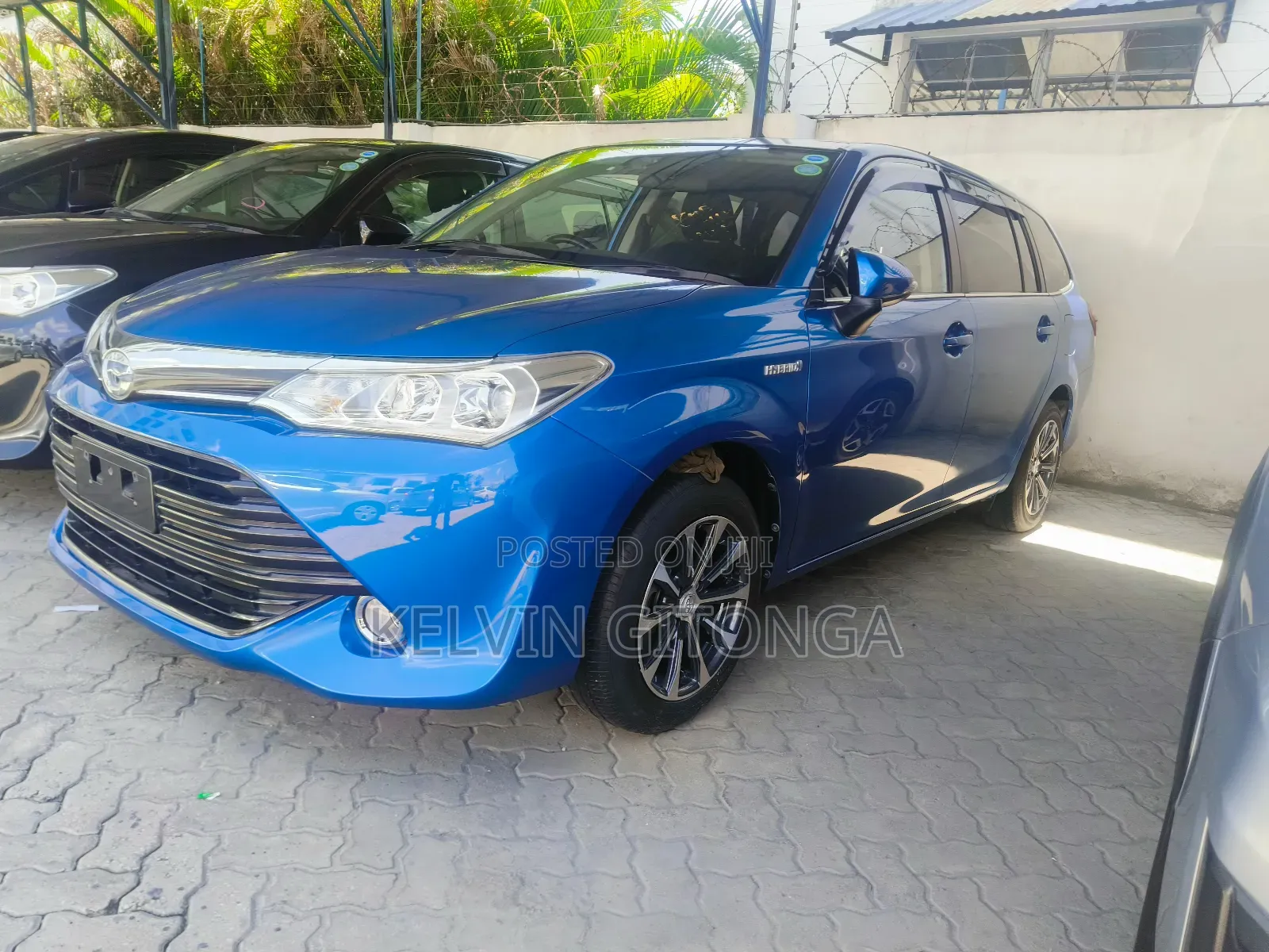 Toyota Corolla Fielder 2017 Blue