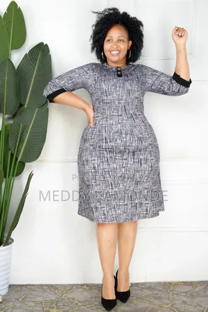 Classy Grey Shift Dress