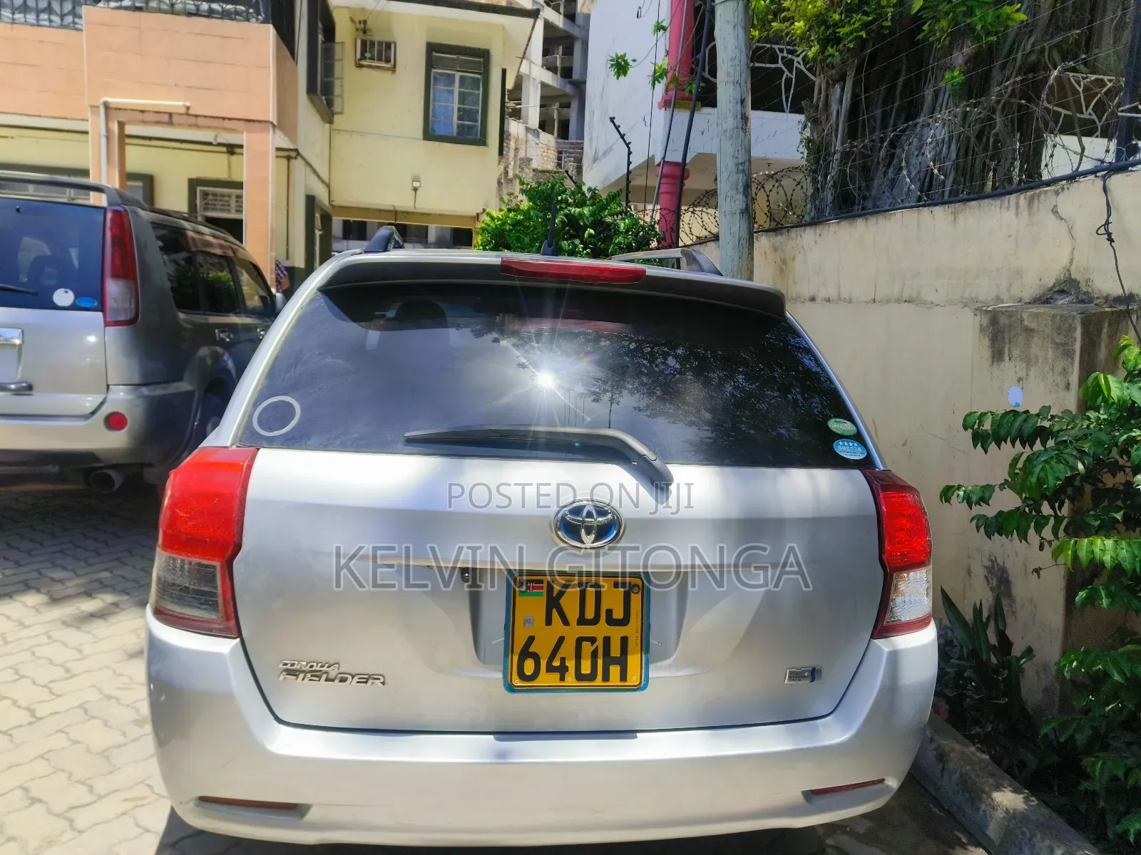 Toyota Corolla Fielder 2015 Silver