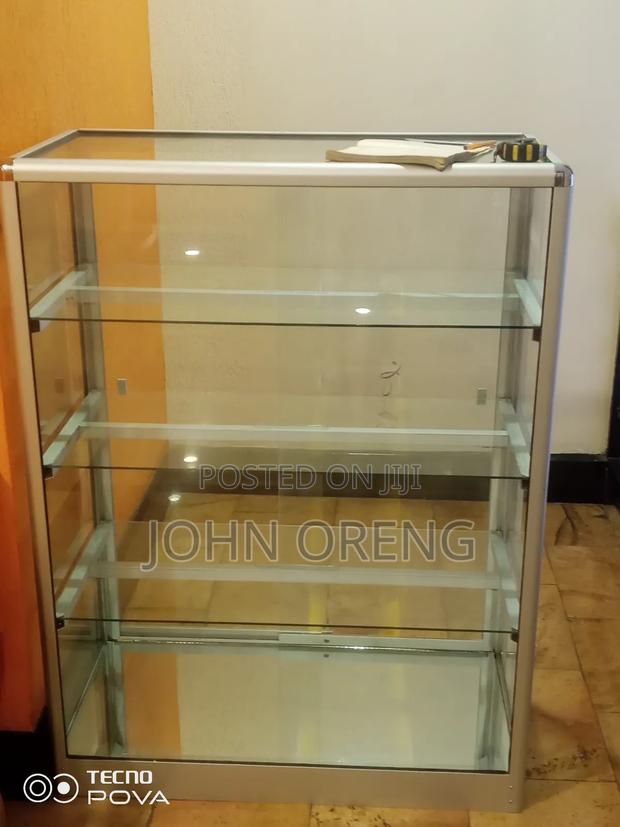 Aluminium Displays With Sliding Doors and Push Locks - thumbnail 5