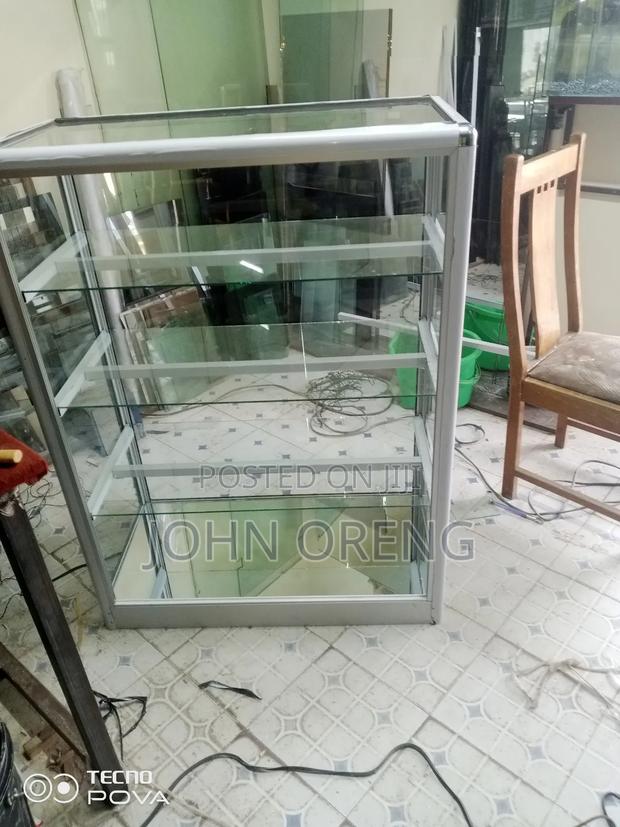 Aluminium Displays With Sliding Doors and Push Locks - thumbnail 6