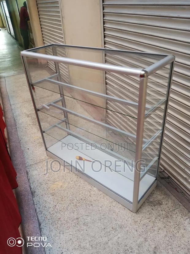 Aluminium Show Cases Without Doors 