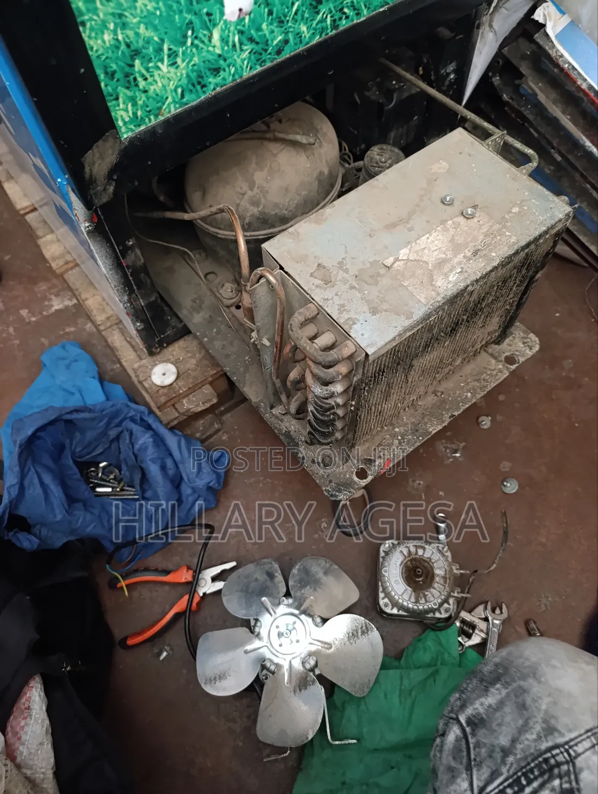 Milk Atm Gas Refill and Fan Replacement