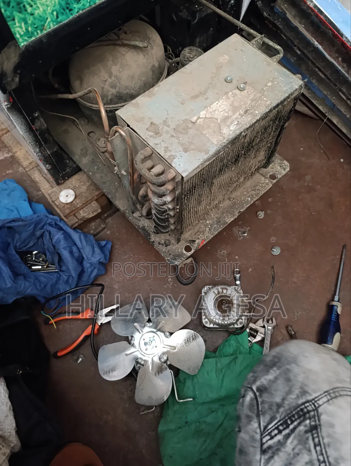 Milk Atm Gas Refill and Fan Replacement