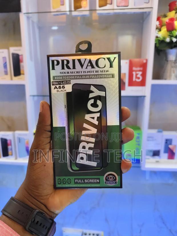 Ceramic Privacy Glass for A55 - main view