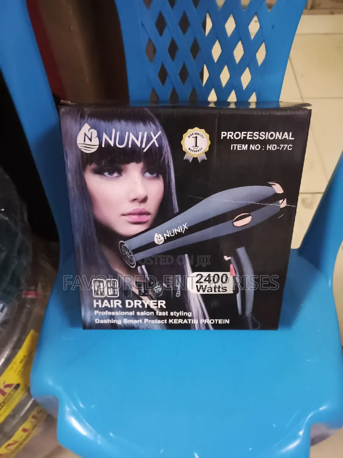 Nunix Blow Dry Machine - 2400W - Black