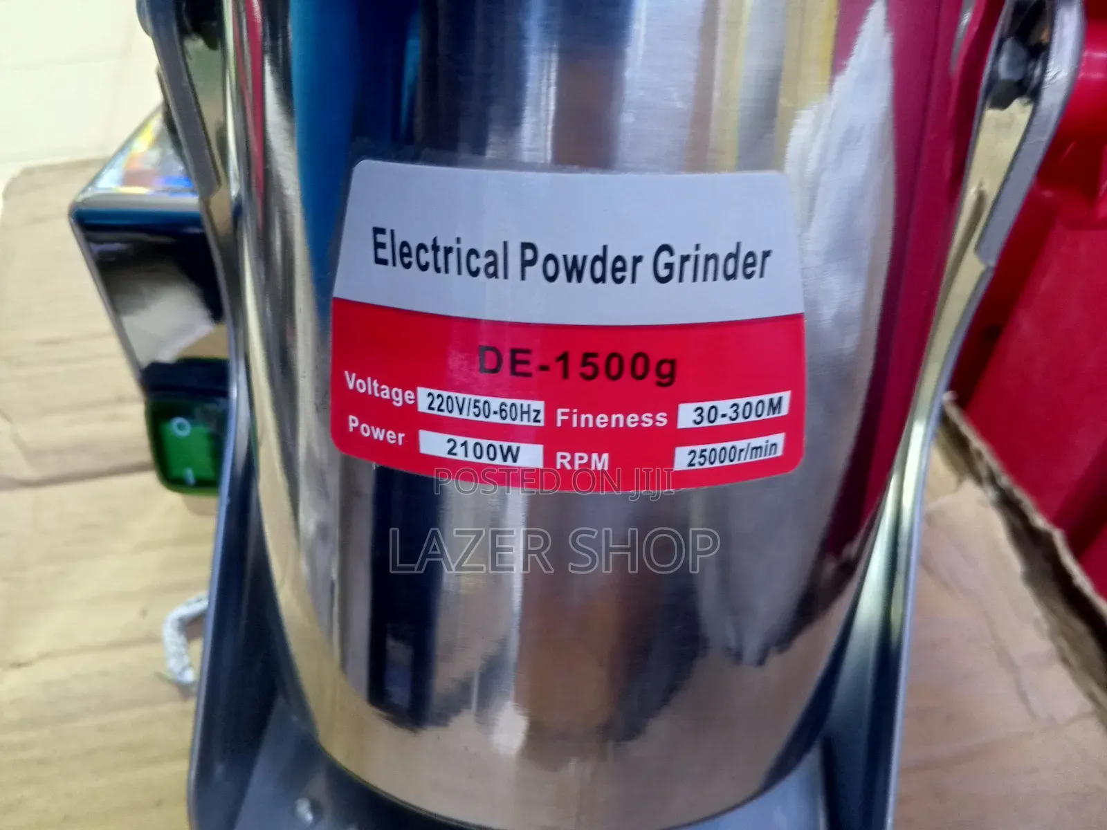 Electric Powder Grinder 2100w