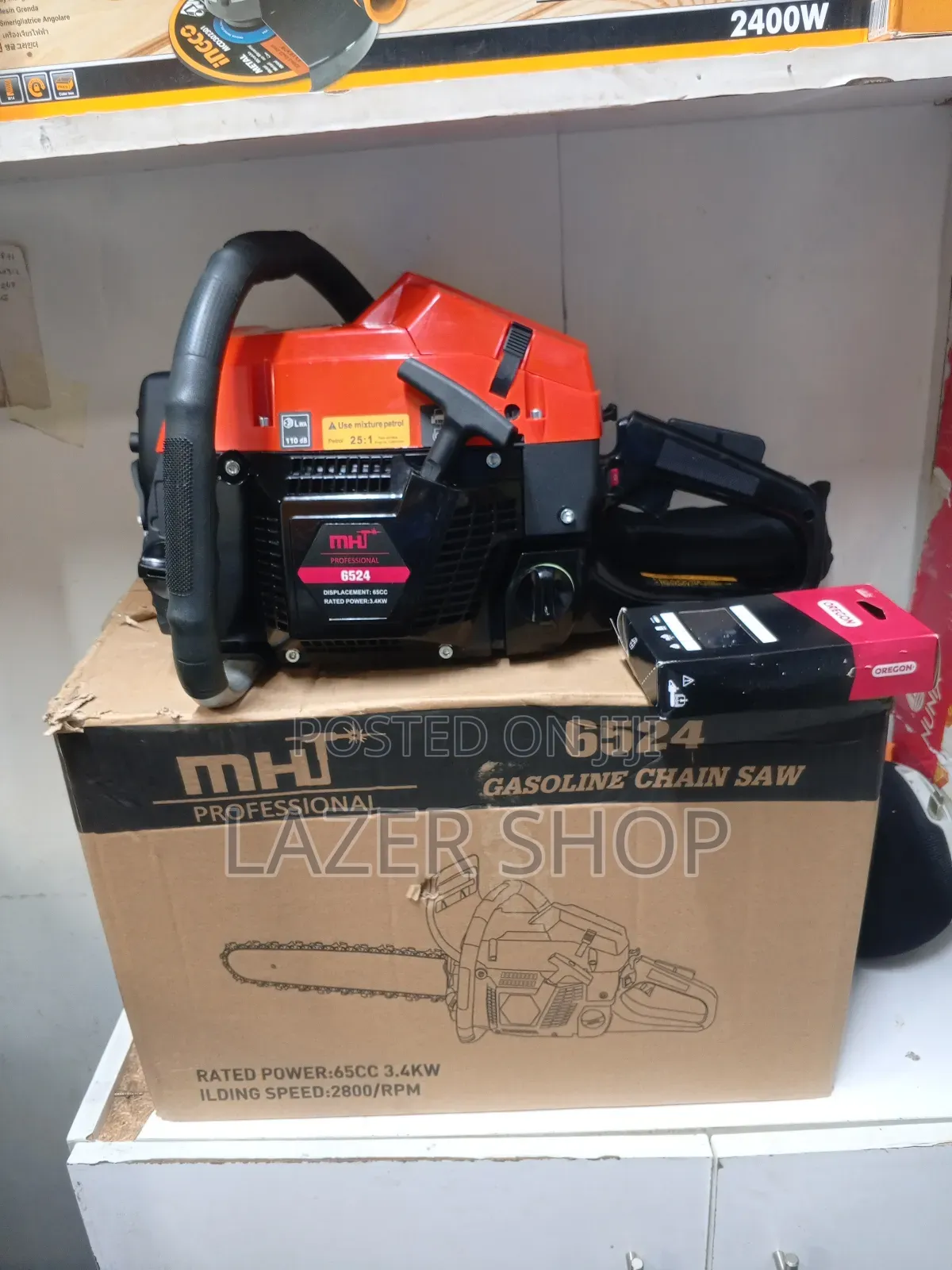 MHT Gasoline Chainsaw,