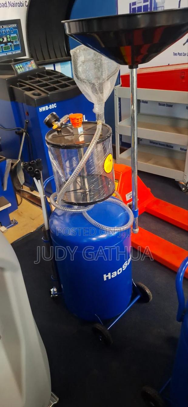 Oil Drainer Machine - main view