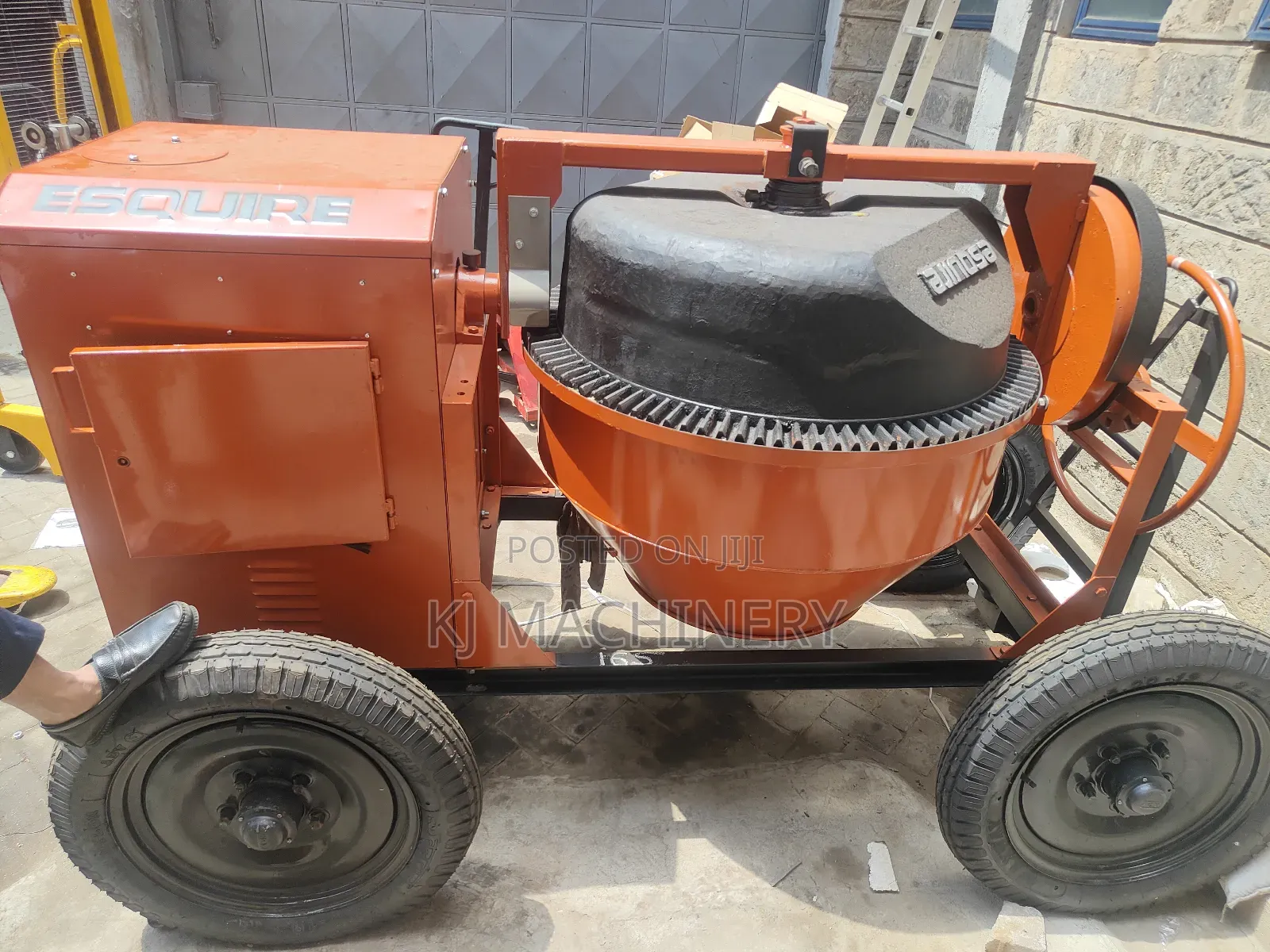 Indian Concrete Mixer 500l Kirloskar Engine