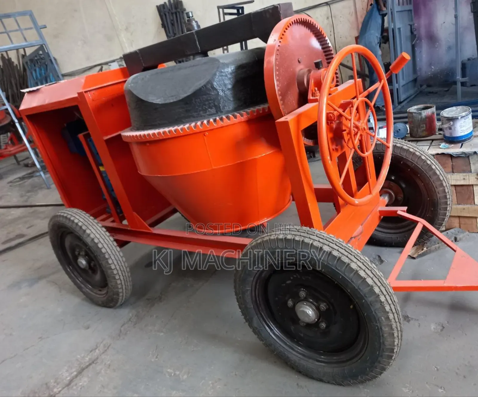 Concrete Mixer 500l Capacity.