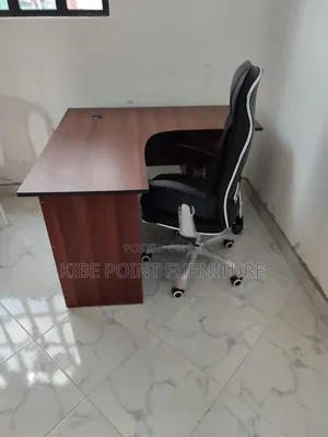 Office Desk L Shape and Office Chair Available