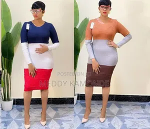 Blended Colour Sweater Dress