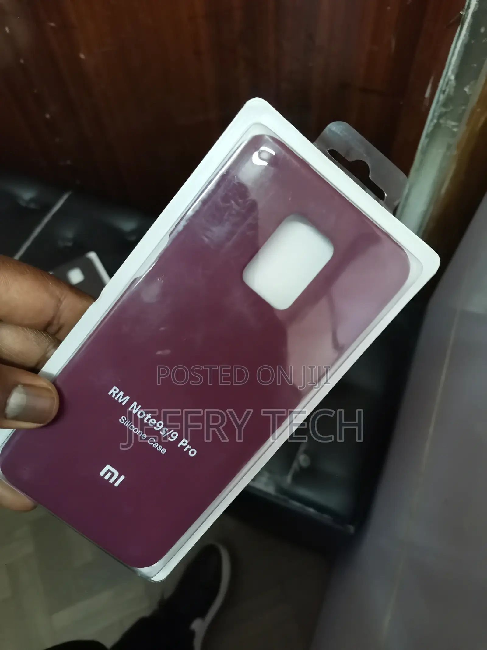 Maroon Redmi Note 9 Pro Liquid Silicone Full Body Protection