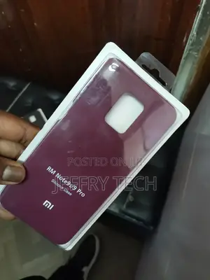 Maroon Redmi Note 9 Pro Liquid Silicone Full Body Protection