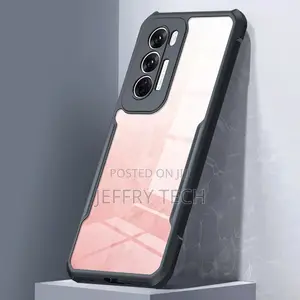 OPPO Reno 12 5G Shockproof Transparent Back Acrylic Cover S