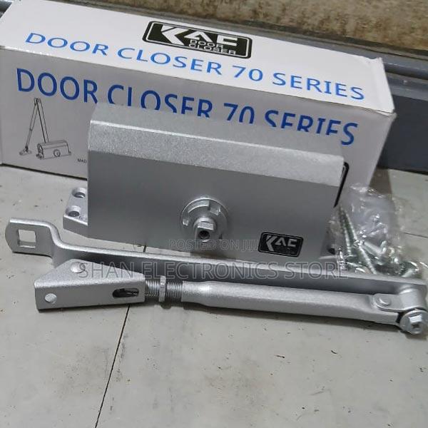 Door Closer Silver Aluminium Alloy Heavy Duty - main view