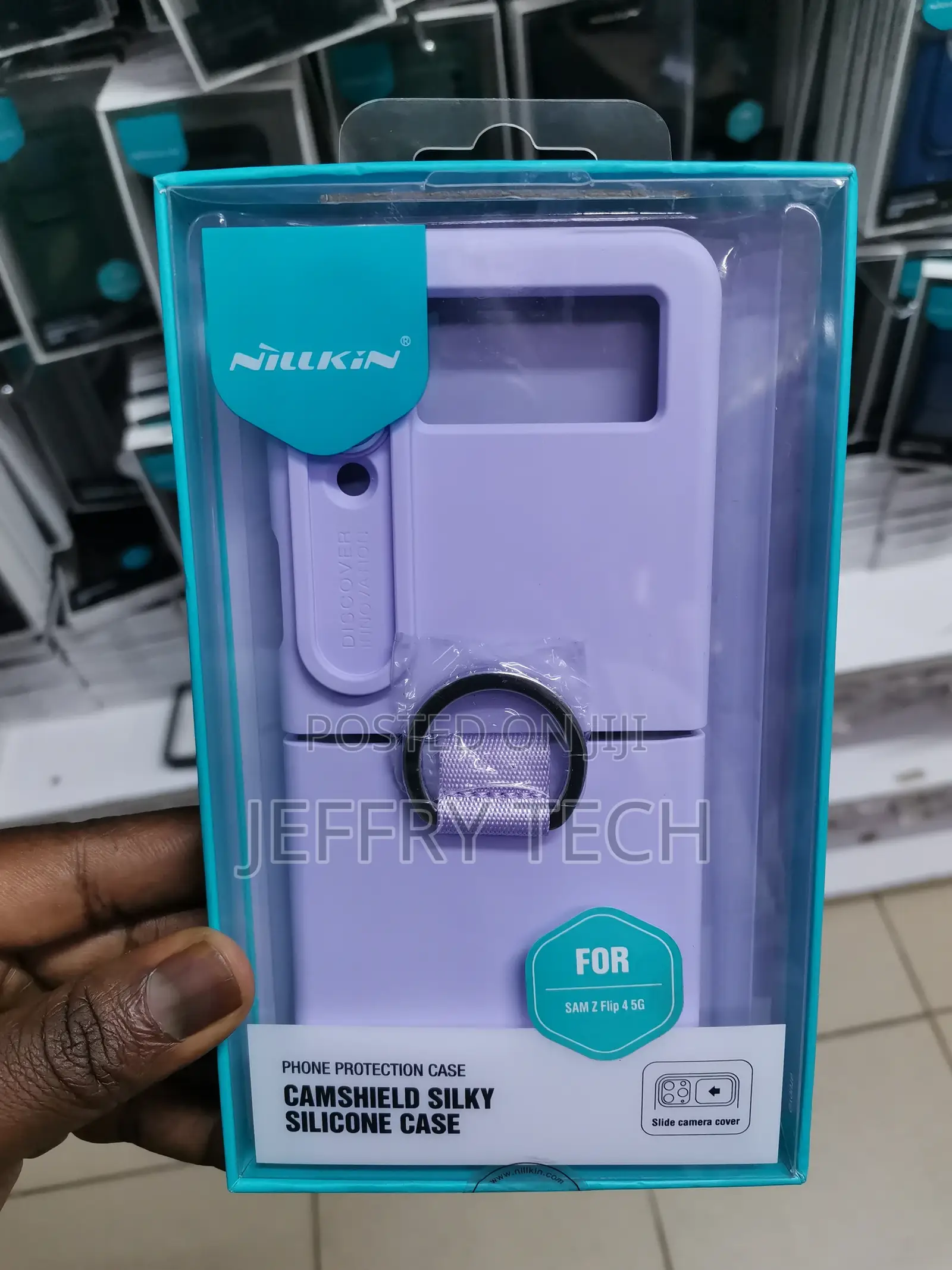 Camshield Silky Silicone Case for Galaxy Z Flip 4