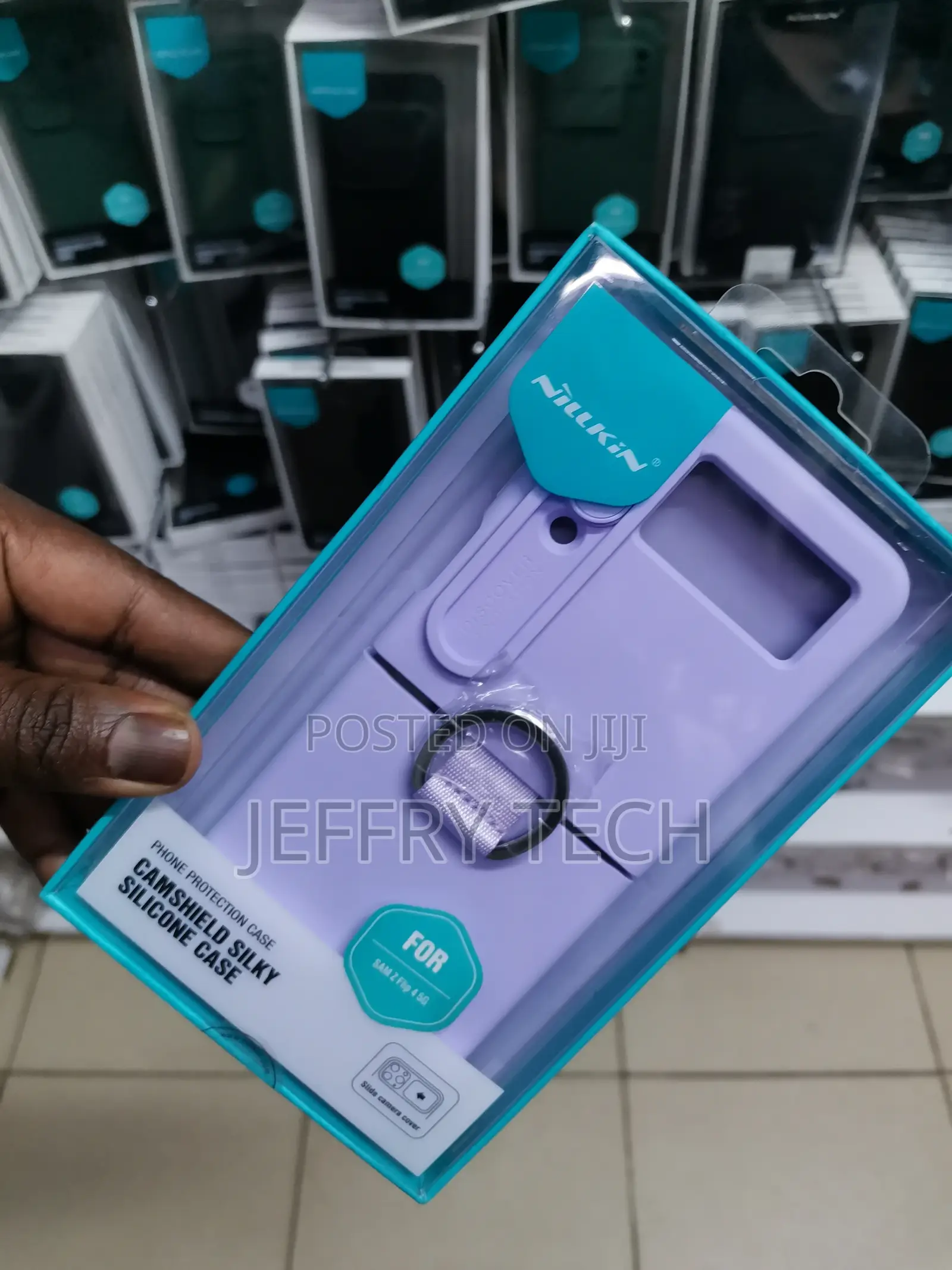 Camshield Silky Silicone Case for Galaxy Z Flip 4