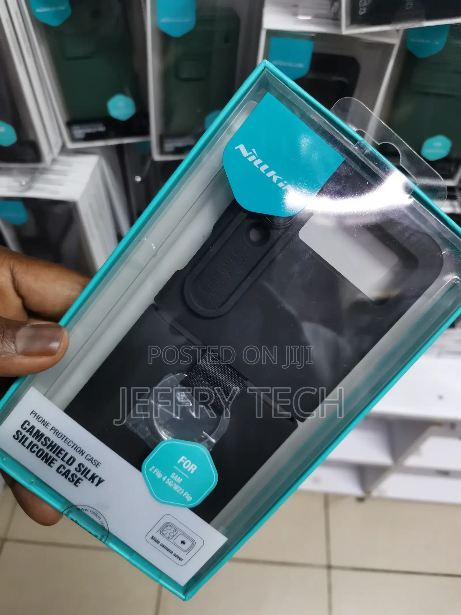 Camshield Silky Silicon Case for Samsung Galaxy Z Flip 4 (6.