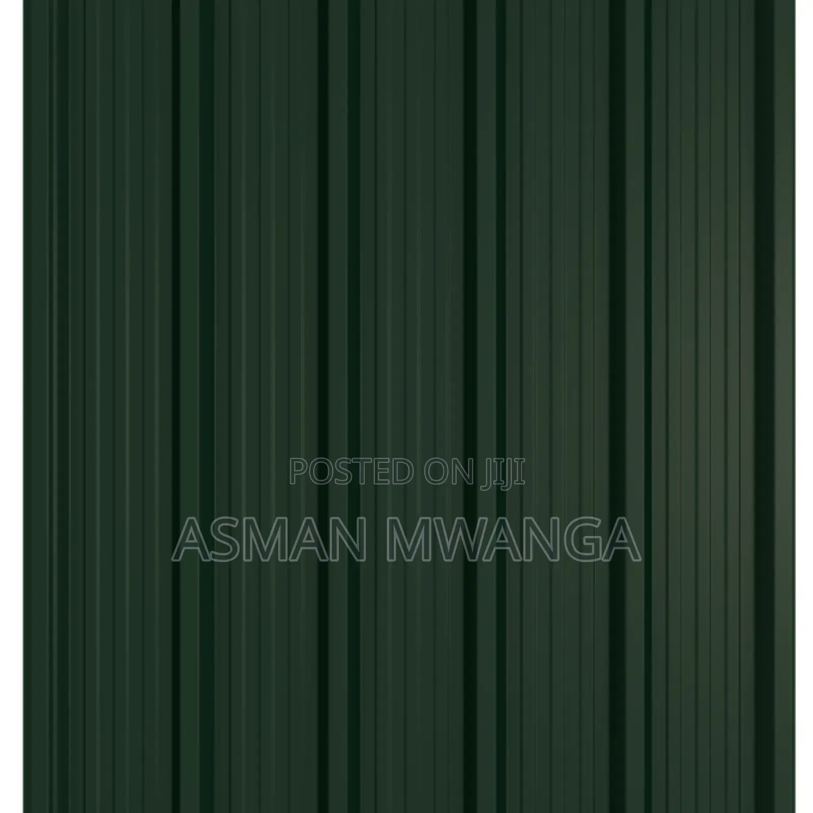 Box Profile Roofing Sheet Dark Green