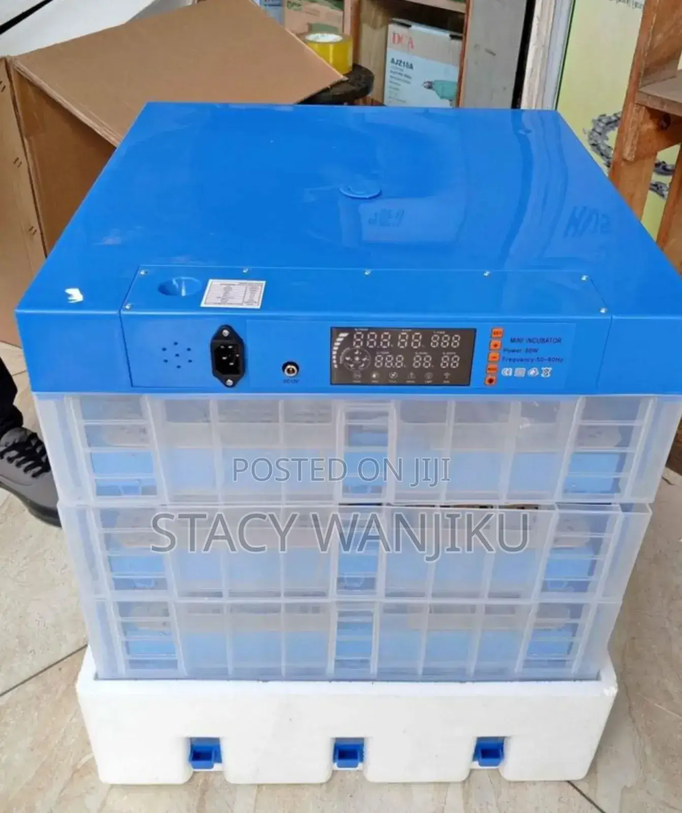 New Eggs Incubator Machine/ 256 Automatic AC DC Incubator