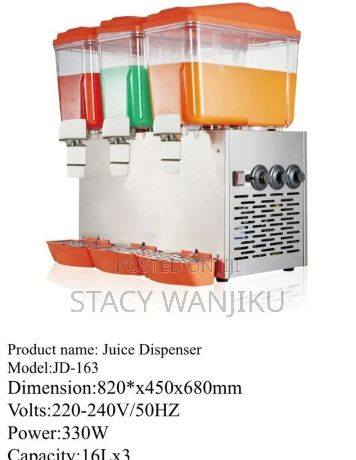 Commercial Juicer Machine/ Commercial Juice Dispenser