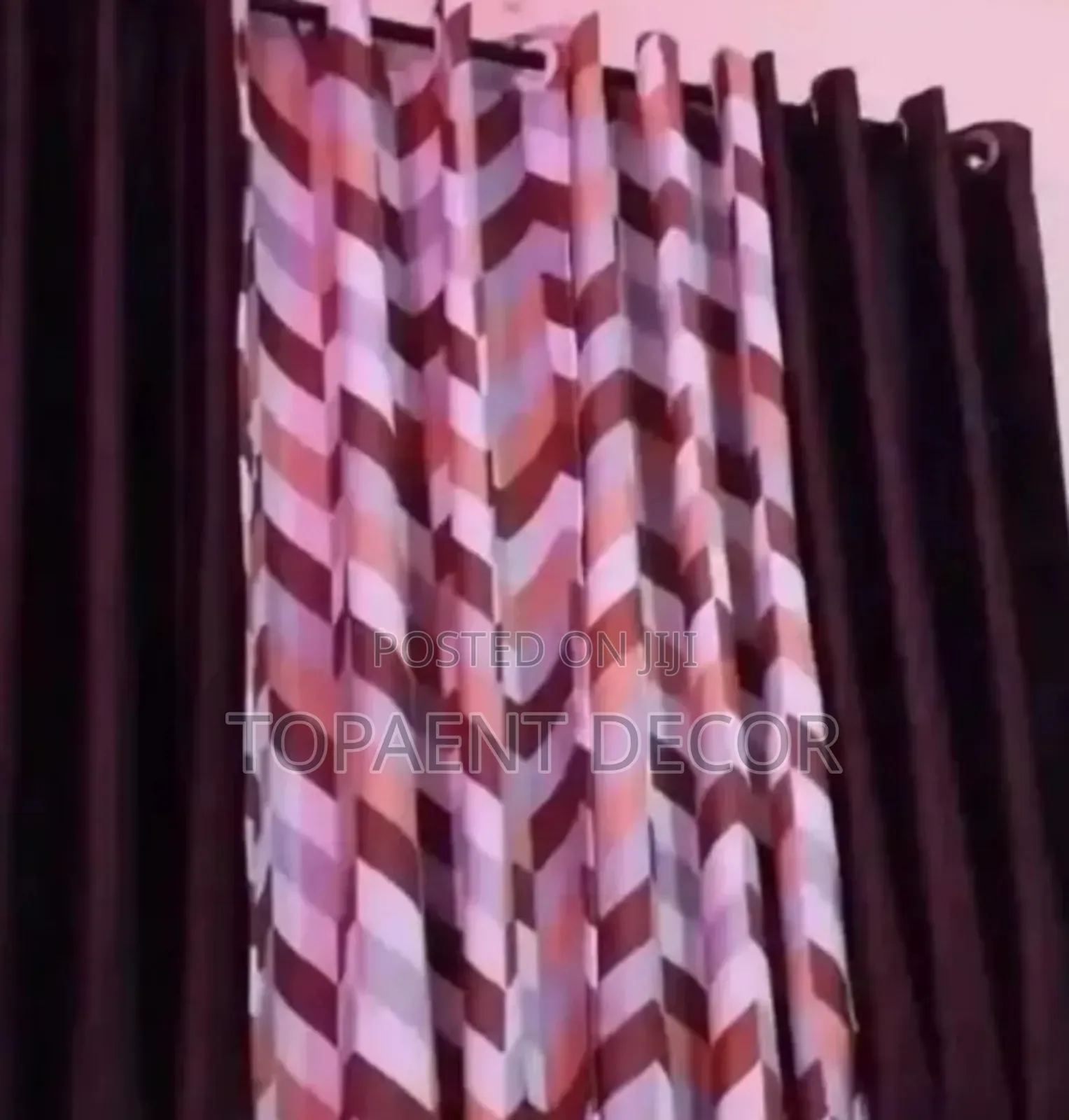 Mix and Match Chocolate Brown Window Curtains