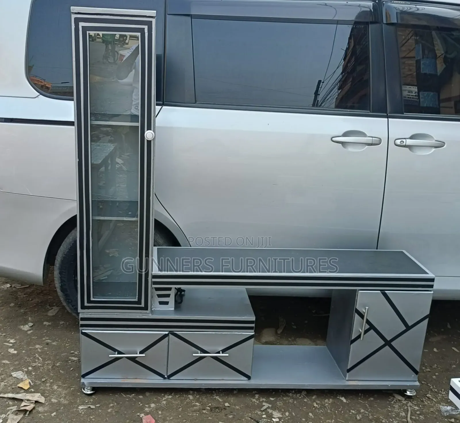 Gray TV Stands.