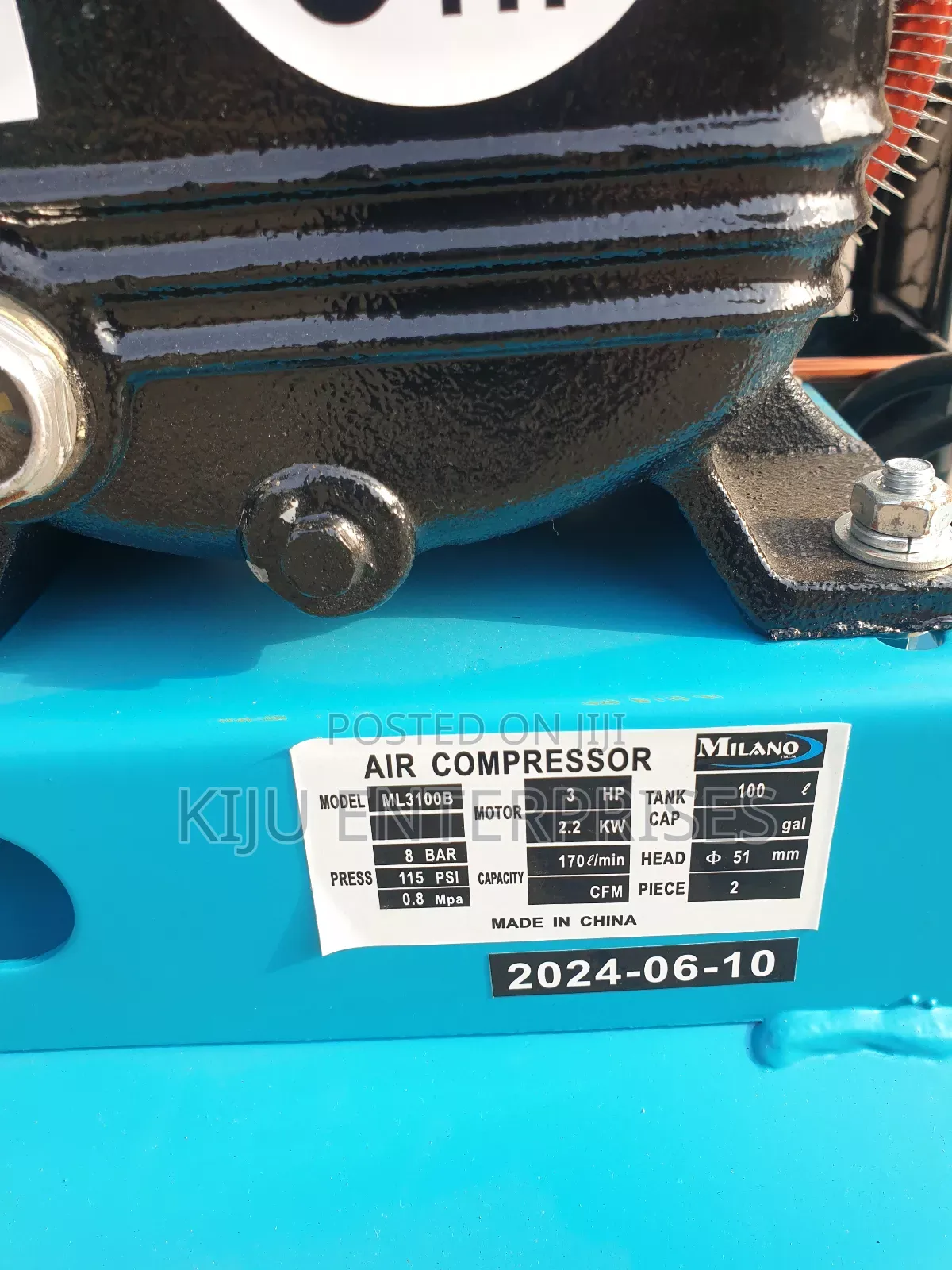 100litres Compressor Milano