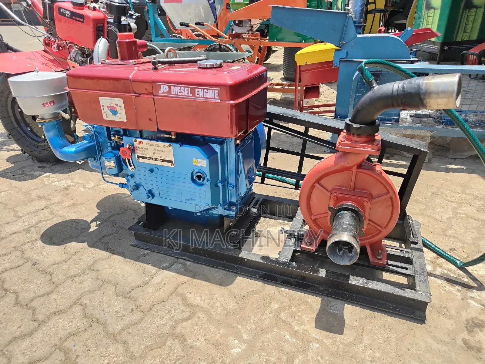Jiadi Diesel 3inch High Pressure Water Pump.