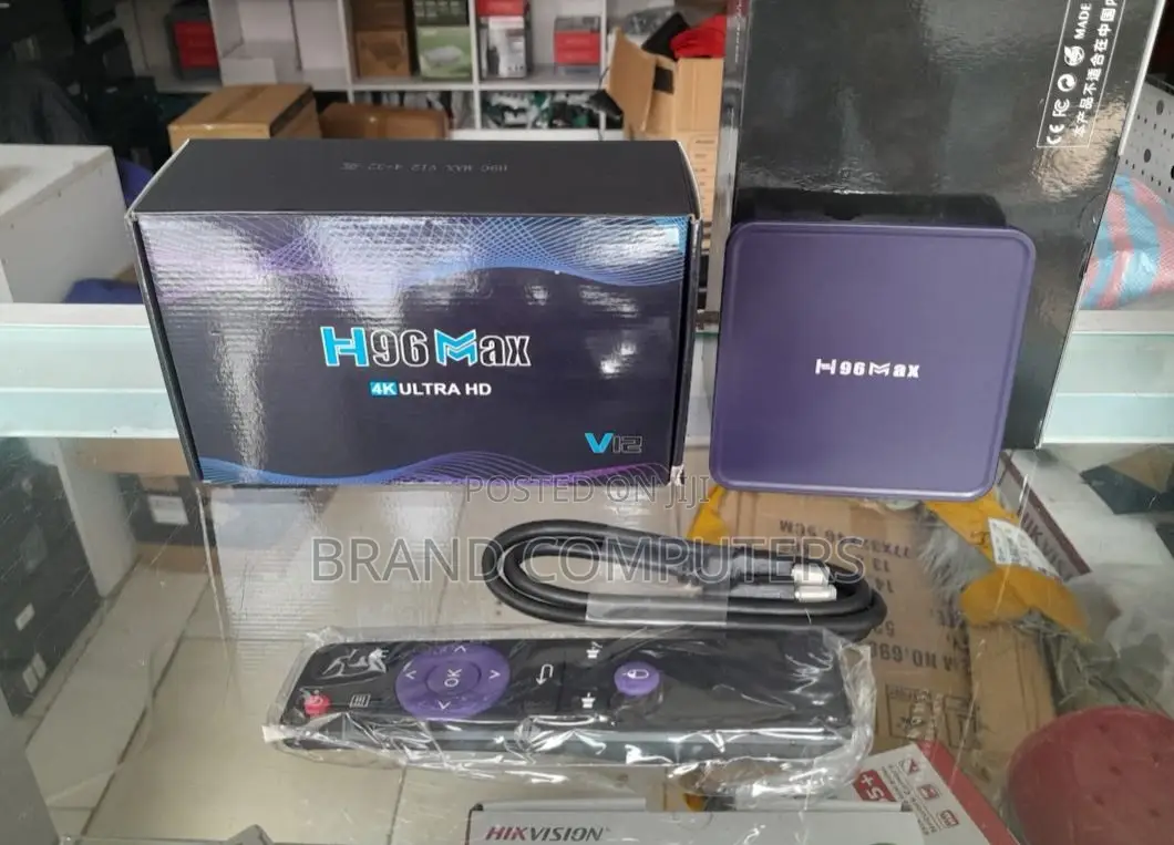 H96max Android TV Box 4GB+64GB ROM Ultrahd