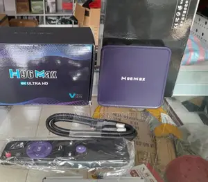 H96 Max 64-Bit Android TV Box 4gb RAM 64gb Rom Internal