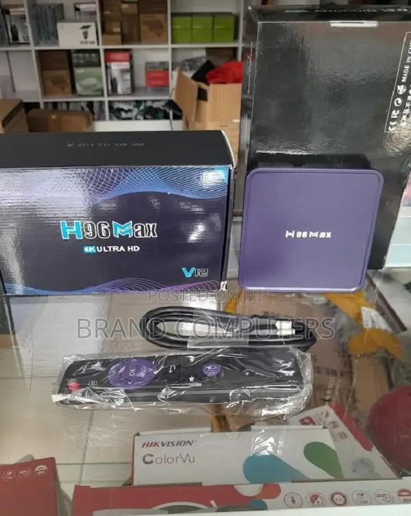 H96 MAX Smart TV Box Android 12 HD Google 4+64gb