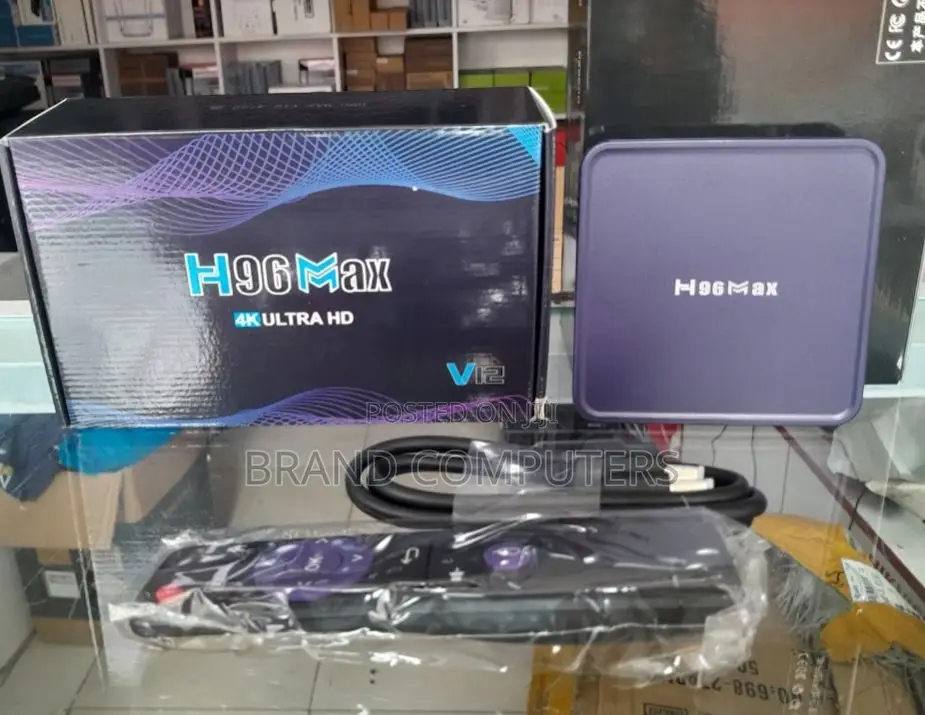 H96 MAX Smart TV Box Android 12 HD Google 4+64gb