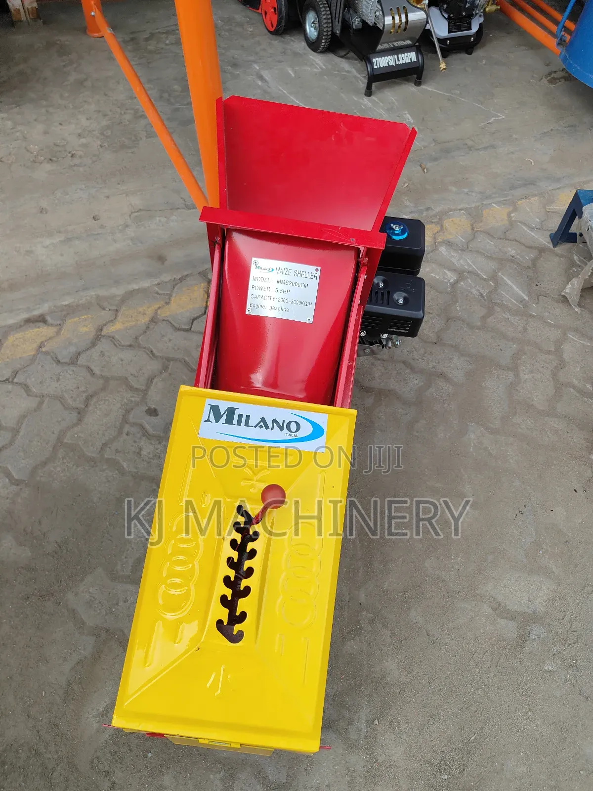 Milano Brand Petrol Maize Shelling Machine.