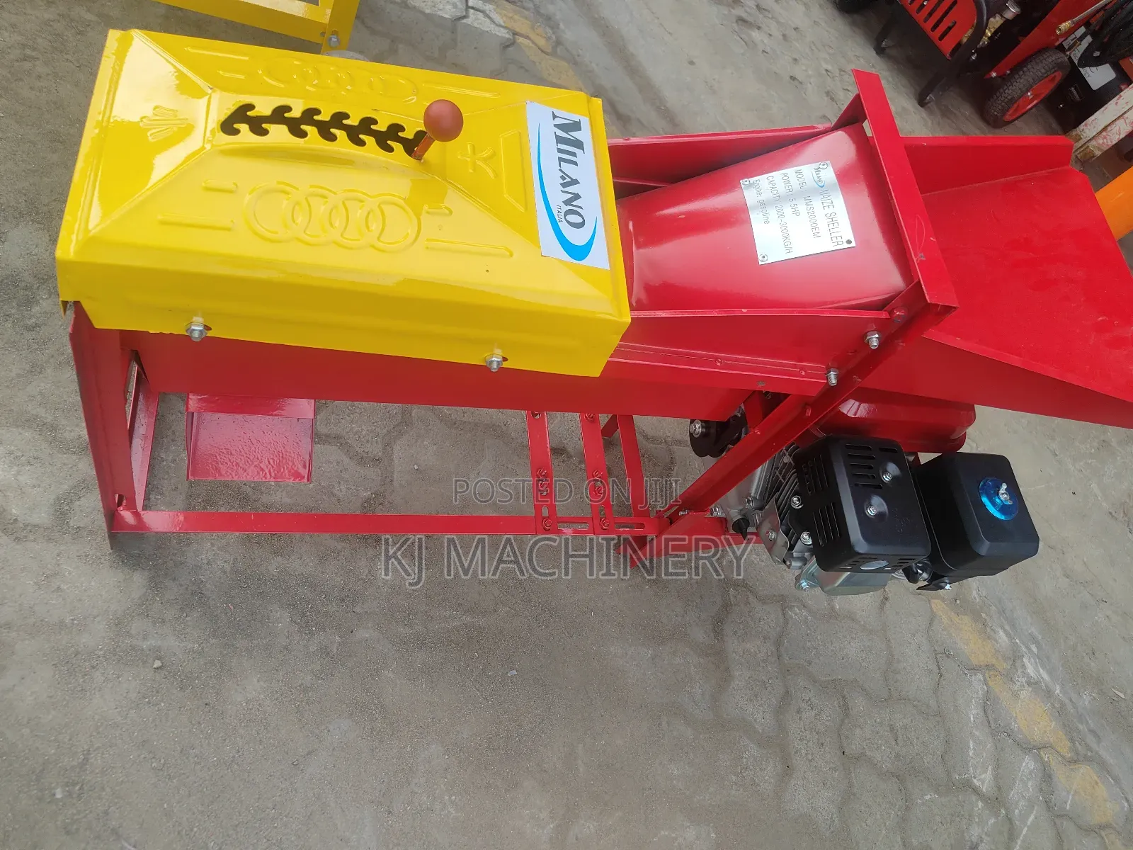 Milano Brand Heavy Duty Petrol Maize Sheller.