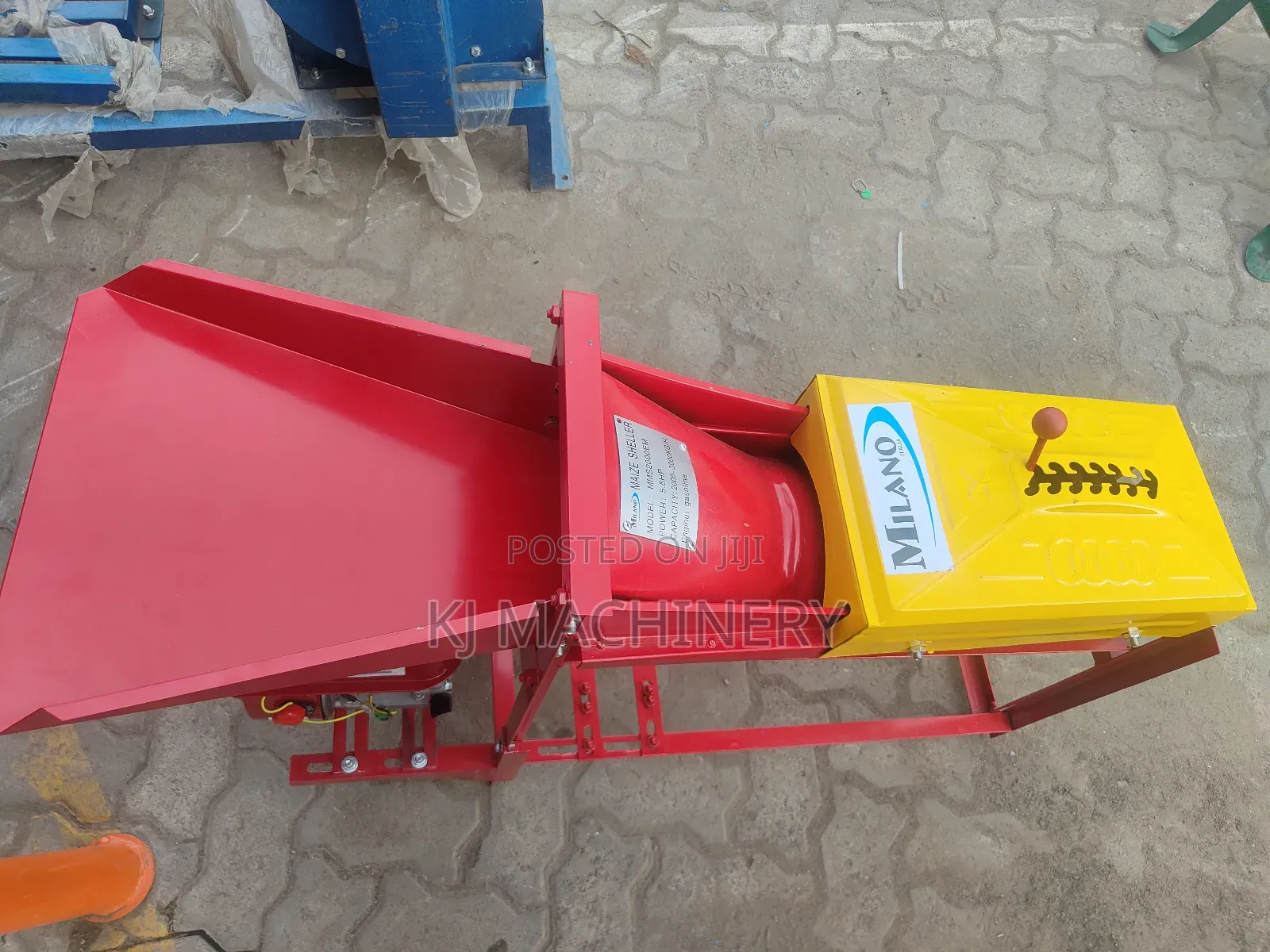 Milano Brand Heavy Duty Petrol Maize Sheller.