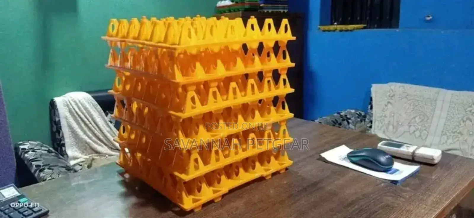 Chicken Eggs Plastic Trays - 30pcs