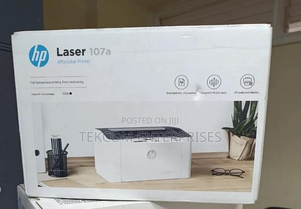 Hp 107a Laser Printer-Hp 107a Monolaser Printer - main view
