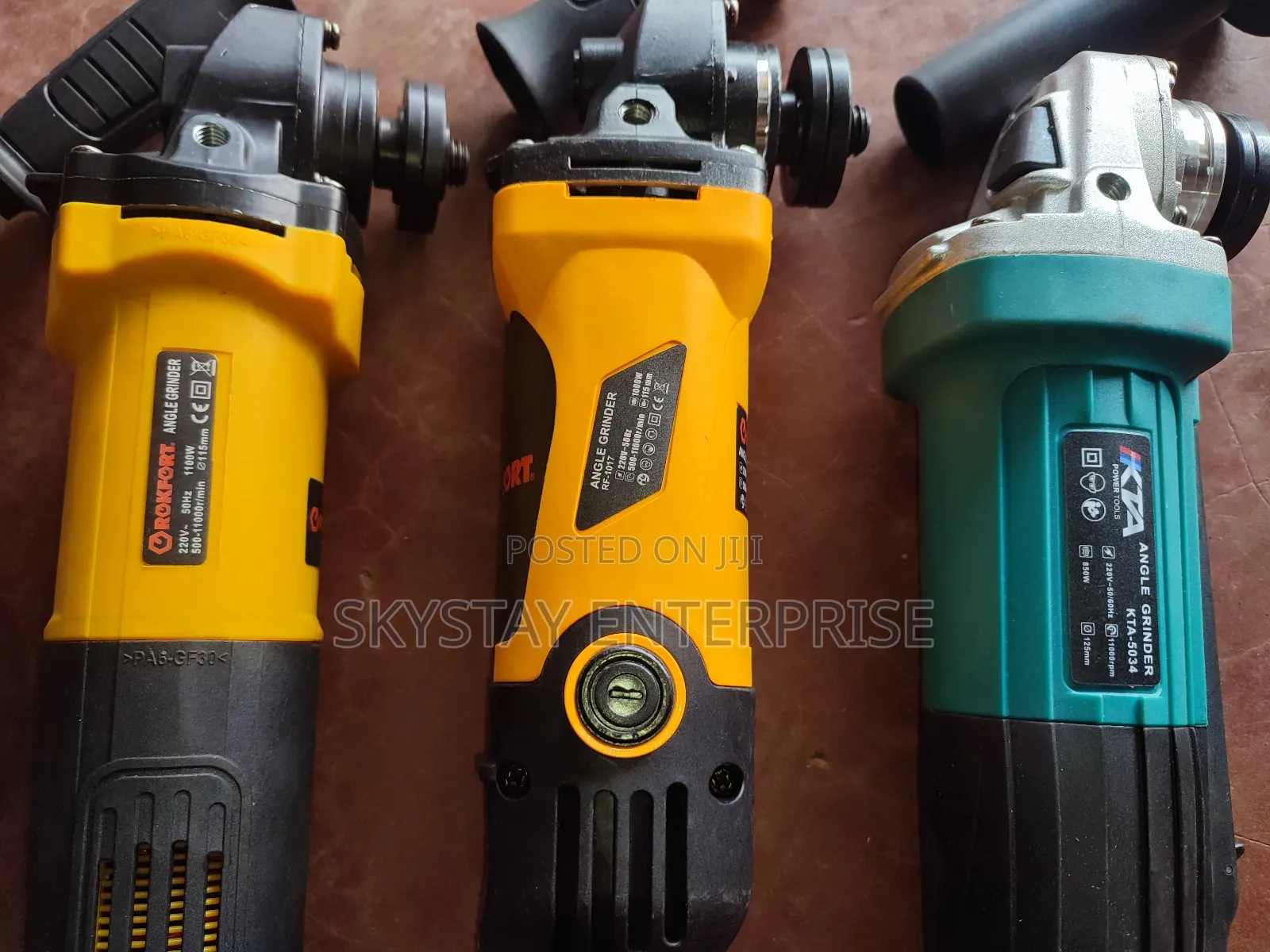 Angle Grinder 125/4.5" With Speed Control
