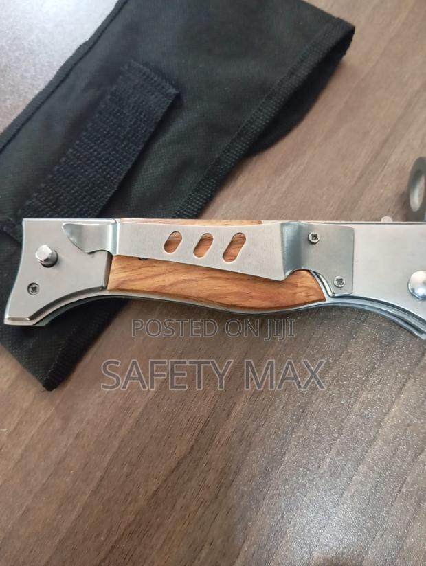 AK 47 Pocket Knife Switchblade Folding Knife for Outdoor Ca - thumbnail 2