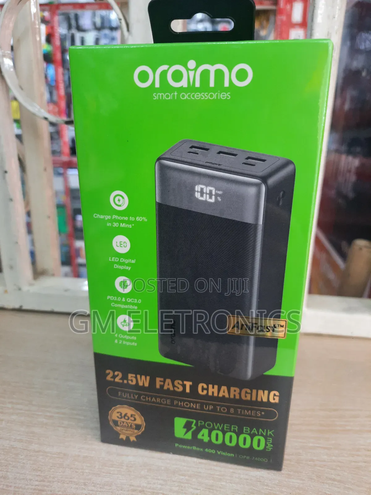 Oraimo 40000mah Portable Powerbank.