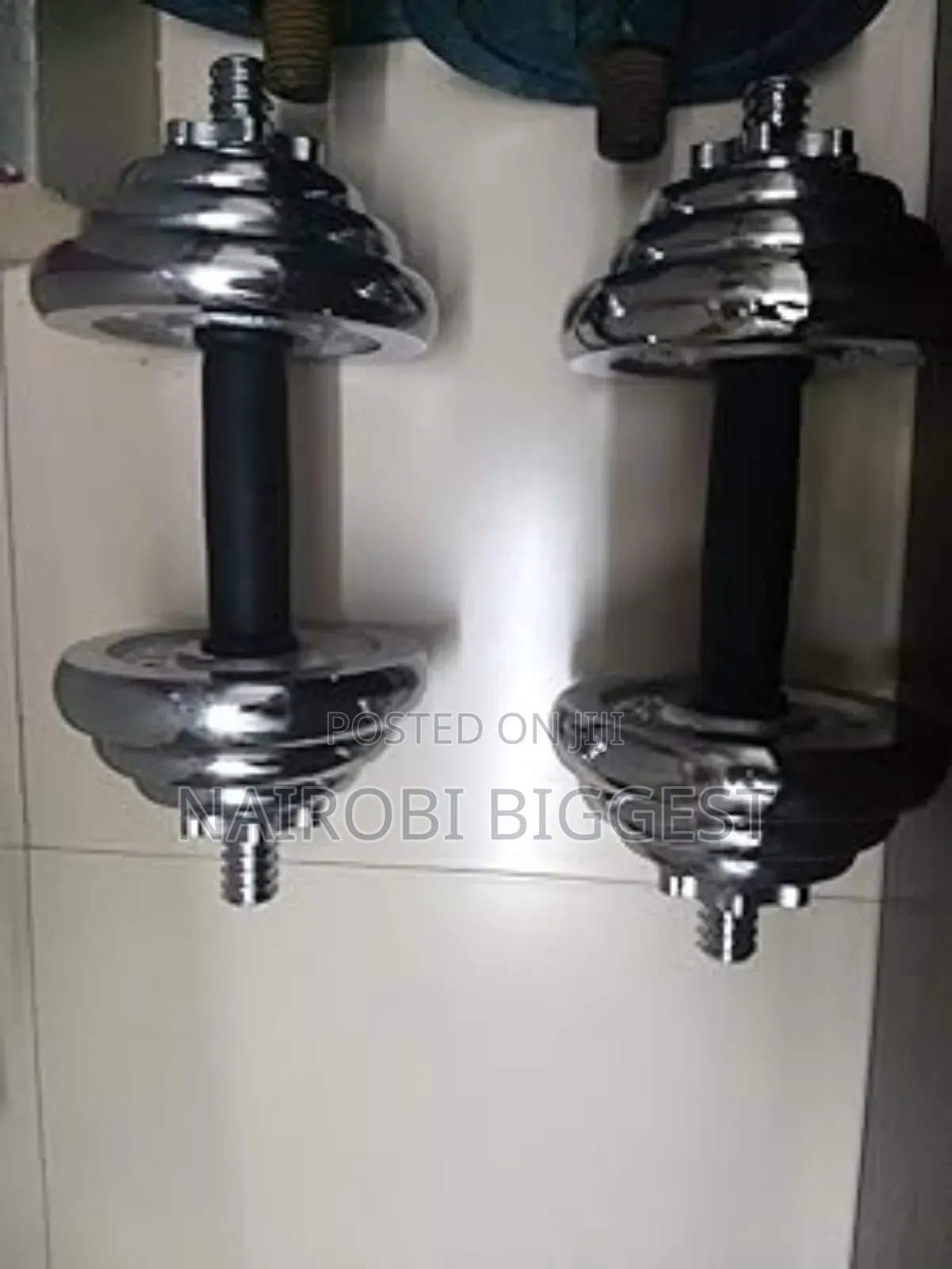 10kgs Pair Adjustable York Dumbells
