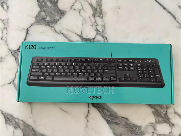 Logitech USB Keyboard for PC - Black - thumbnail 3