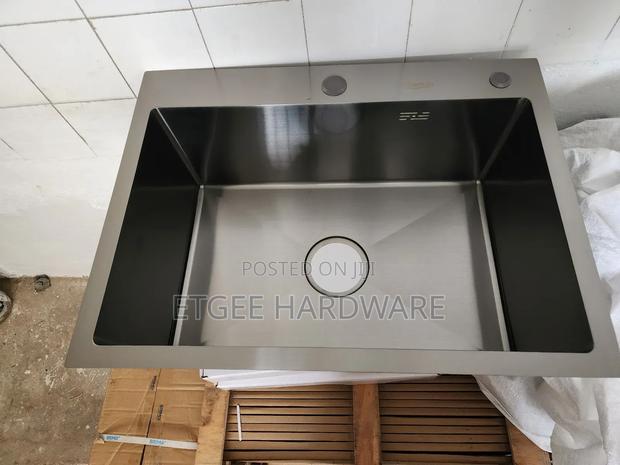 Kitchen Sink Single Bowl Black