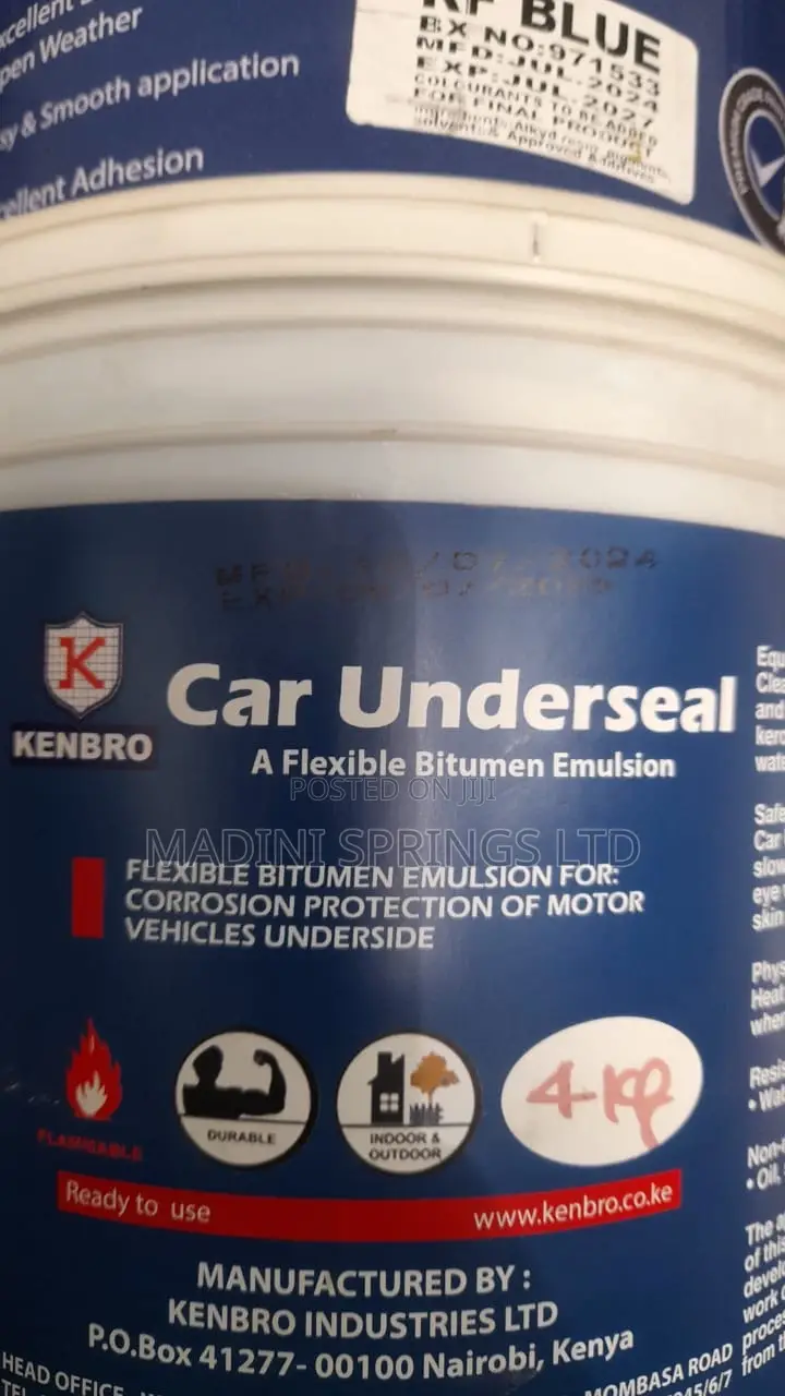 Car Underseal Bitumen Coating Against Corrosion/Rust-4kg