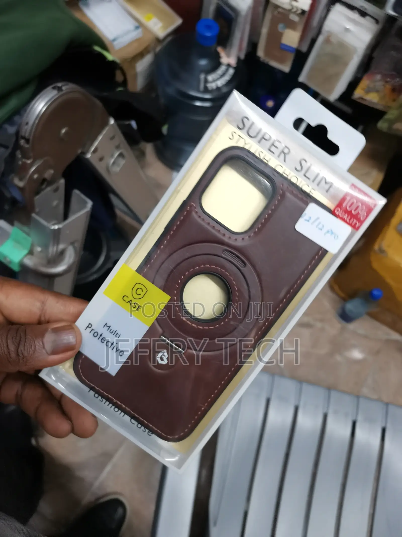 Magnetic for iPhone12 Pro Standing Maghsafe Brown