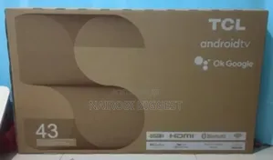 TCL 43" Frameless Android Google Television